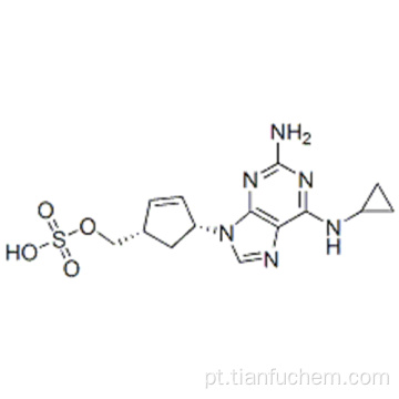 Sulfato de abacavir CAS 188062-50-2